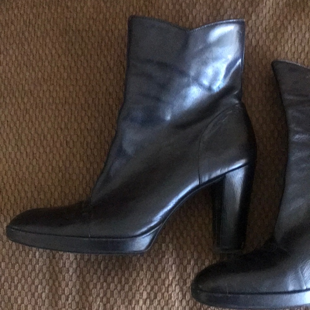 Black Booties Nine West